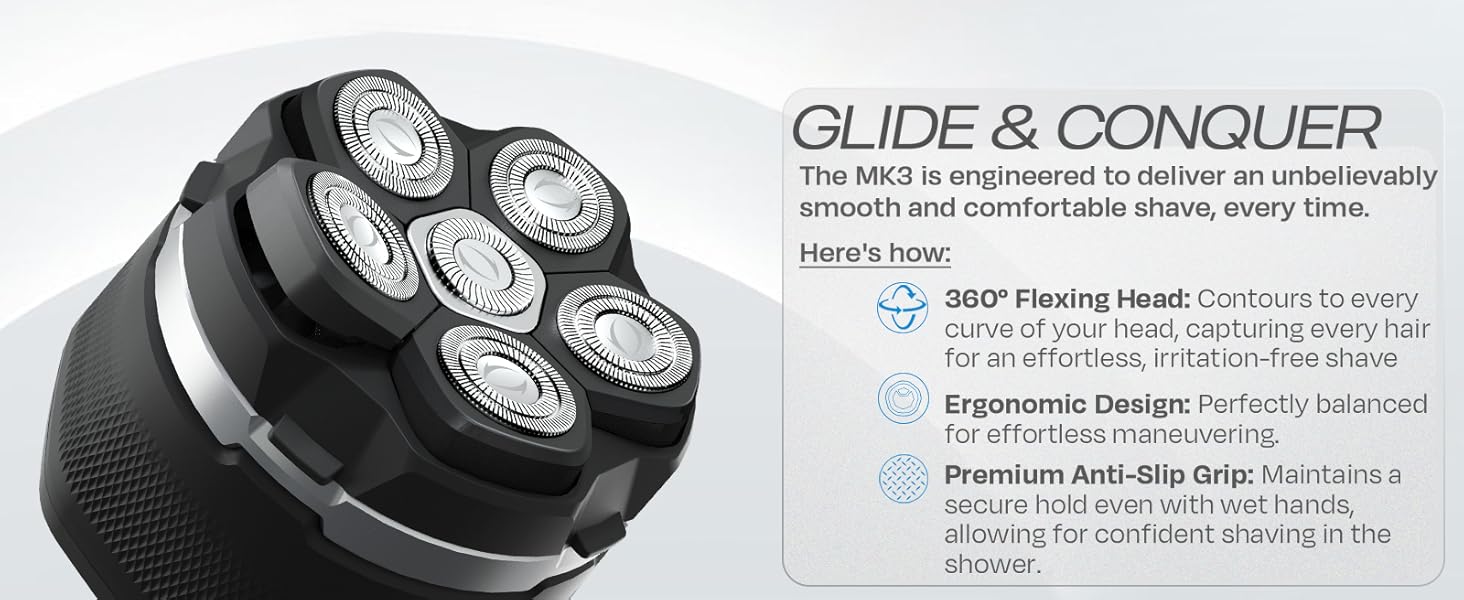 close shaver for men no nick trimmer head buzzer rotary shaver face shaver skull shaver for women