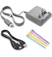 Vranzoral DS Lite Charger Kit,Charger Adapter AC Power for Nintendo DS Lite,100-240V Portable Tra...