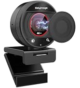 Galyimage 4K Computer Camera with Mics, 4K@30fps Webcam,1080p@60fps &amp; PDAF Autofocus, 78° FOV, US...