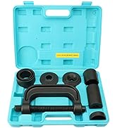 DURATECH Adjustable Ball Joint Service Press Kits, Heavy Duty U Joint Removal &amp; Install Tool Kit ...