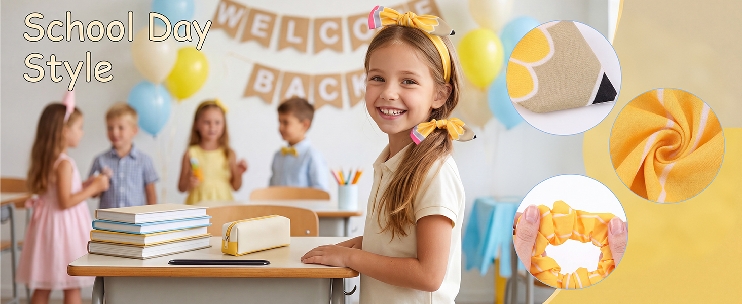 Back to School Hair Accessory Set