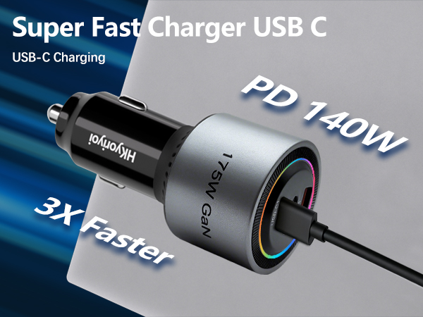 super fast charger USB C ,gan car charger,very rapid galaxy zfold 5 car charger