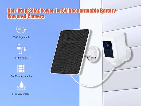solar ring camera outdoor wireless
