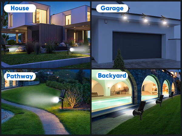 Solar Spot Lights Outdoor