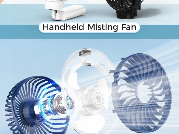 portable handheld fan