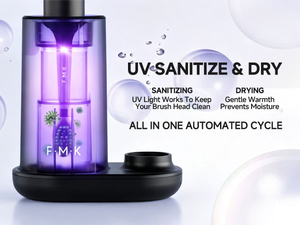 electric toothbrush with uv sanitizer