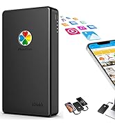 iDiskk AUTO-Backup APP-LE Mfi Certified 2TB Portable SSD External Hard Drive for iPhone,iPad Andr...