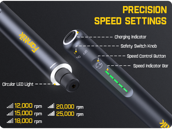 Fanttik F2 Master Mini Cordless Rotary Tool Kit 4V