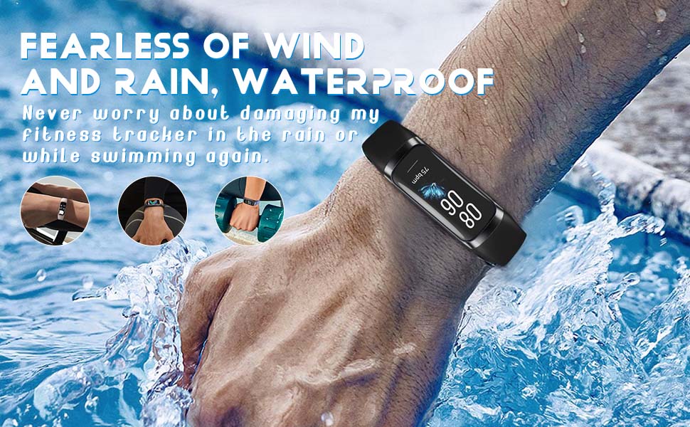 Waterproof performance of wristbands