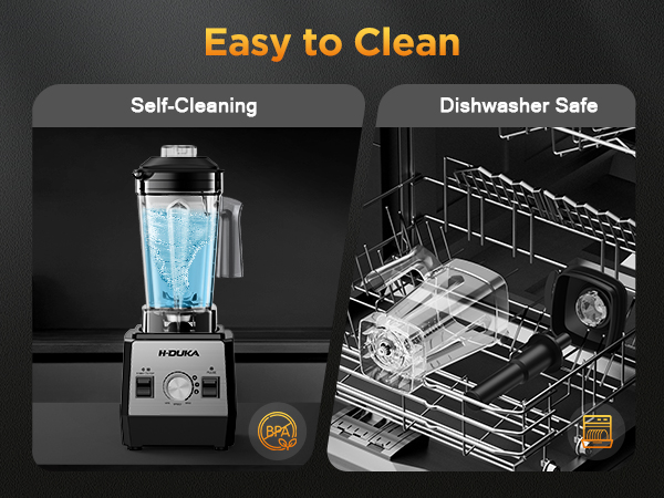 easy to clean kitchen blender