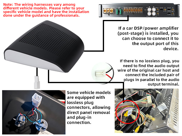Universal Car Center Channel Speaker