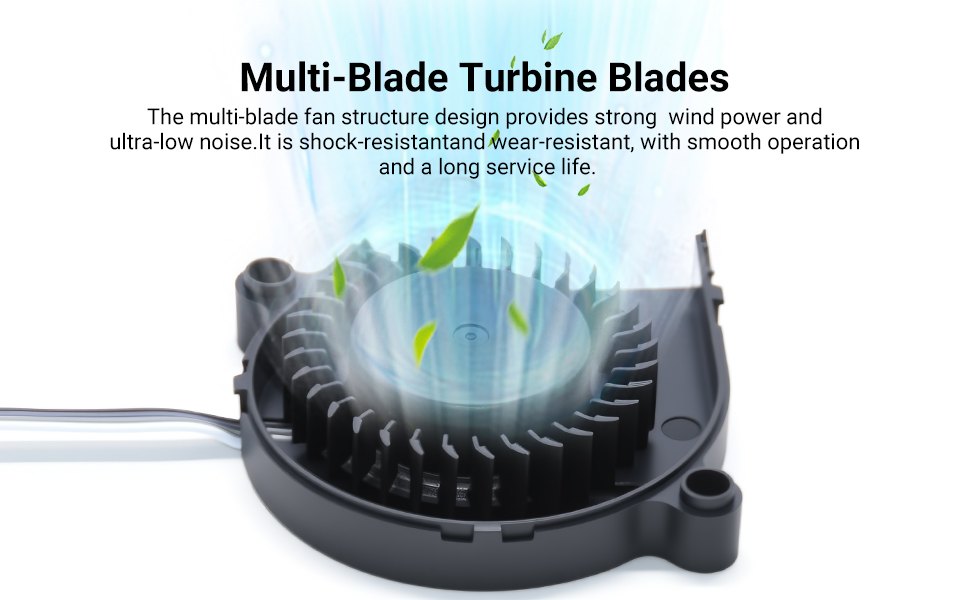 ELVES 3D Printer DC24V Extruder Hotend Cooling Fan 5015