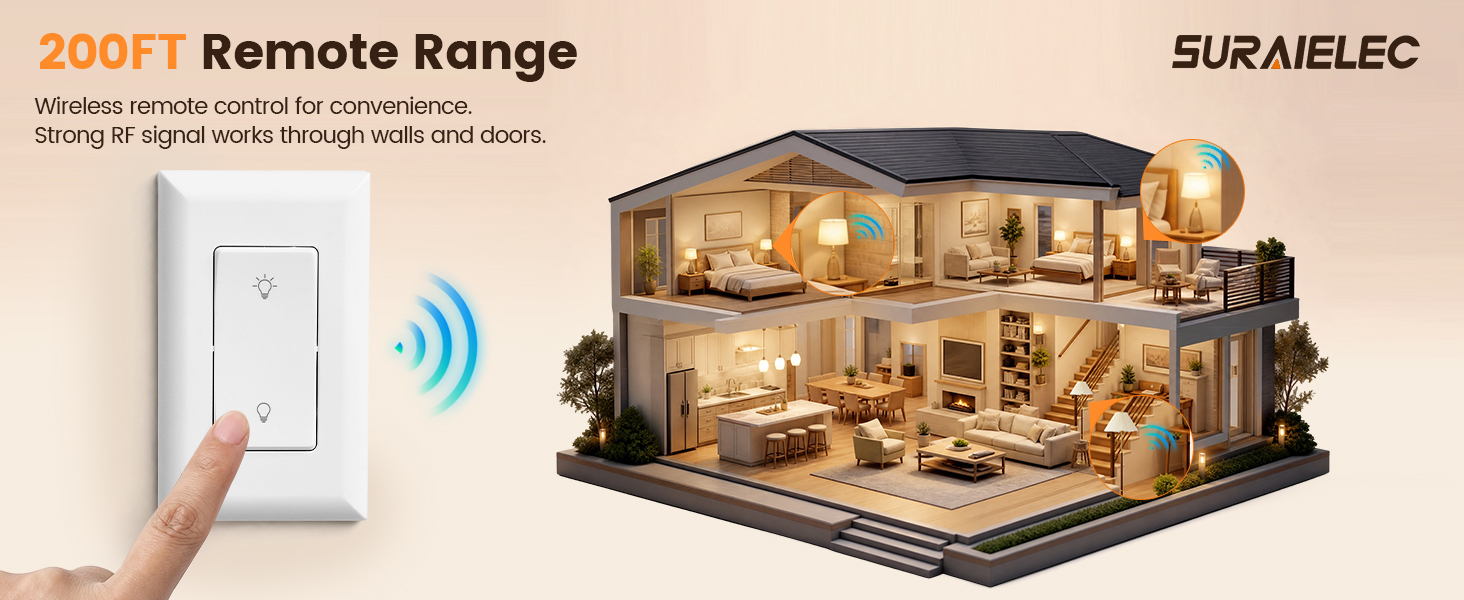 dimmer light switch with remote