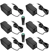 Minidodoca 12V 2A AC Adapter Charger Replacement with 2 Tips, Regulated 12 Volts 2000mA Power Sup...