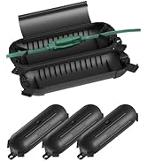 WILAWELS 4-Pack Outdoor Extension Cord Safety Cover, Weatherproof Electrical Connection Box, Adju...