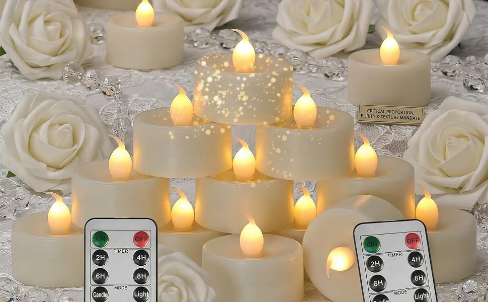flameless candlesticks