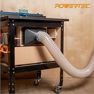 dust collection hood port