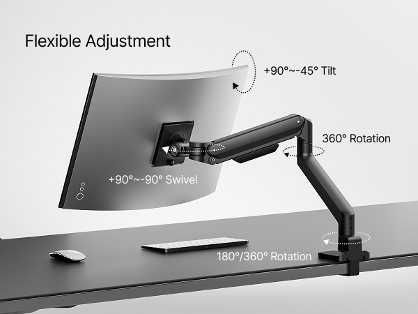single monitor arm