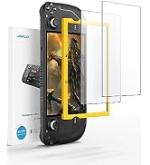 JSAUX 2-Pack Anti Glare Screen Protector for Steam Deck, 9H Hardness Matte Tempered Glass with Gu...