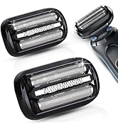 FAMELEC 2 Pack for Braun Series 6 Replacement Head, Fit for 5020cs 5018s 5035s 5049cs 5050cs 6020...