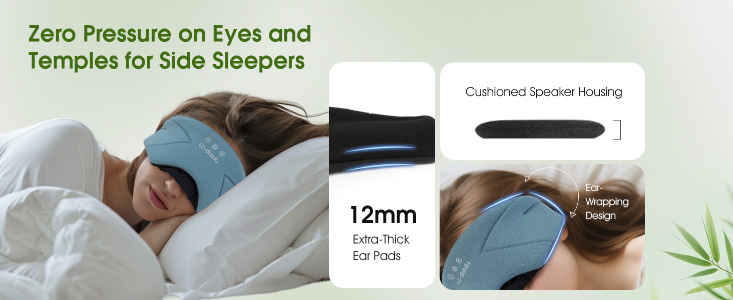 sleep mask with headphones