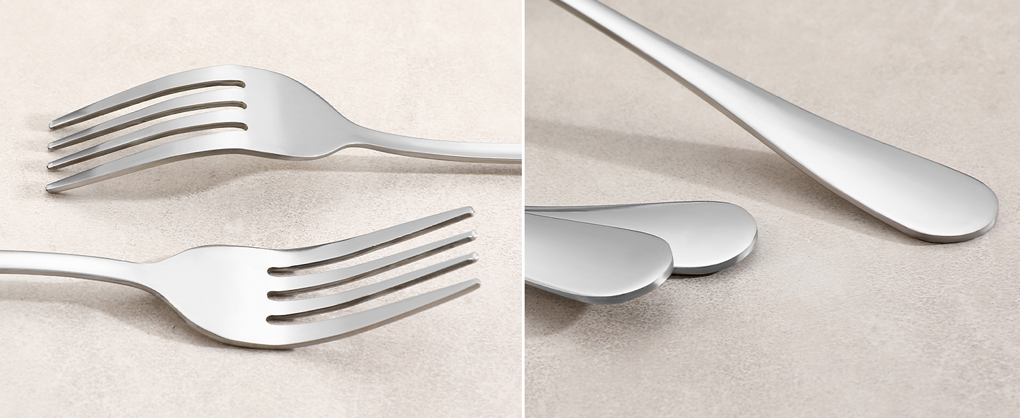 premium stainless steel and smooth edge