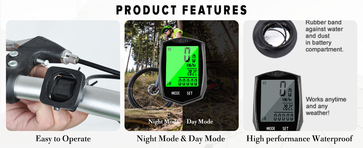 Bike Computer Speedometer