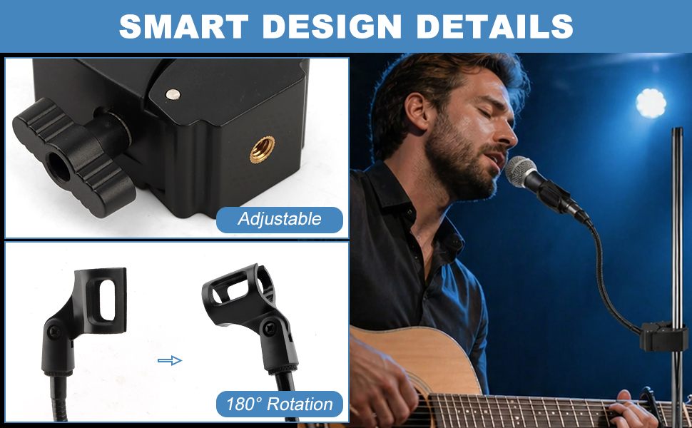Gooseneck Microphone Stand