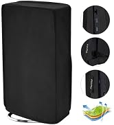 PlayVital Vertical Dust Cover for ps5 Slim Disc Edition(The New Smaller Design), Nylon Dust Proof...