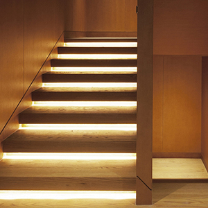 32.8FT led cob strip light warm white Installation and use effect one