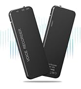 64GB Voice Recorder, 60 Hours Long Recording Time, Vivaniir USB-C Voice Activated Recorder for Me...