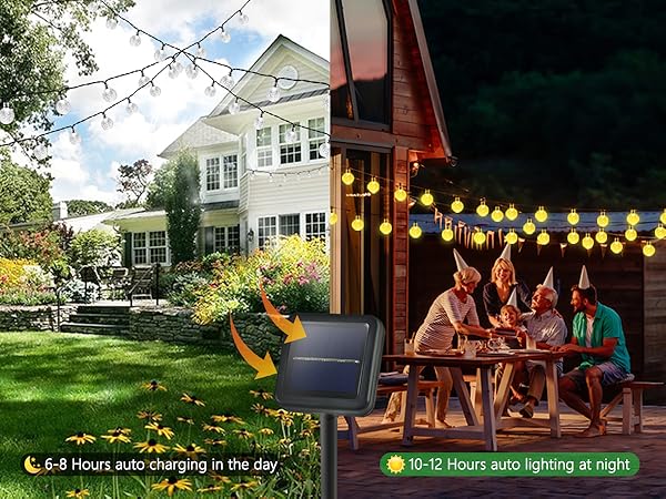 solar string lights