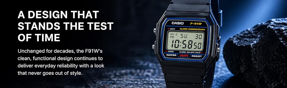 Casio F91W Series
