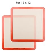 Square Silicone Baking Mats 12 inch