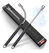 KTEBO 2 Pack Plasma Arc Electric Lighters Rechargeable - USB Long Reach for Scented Candles, BBQ ...