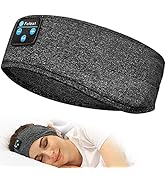 Sleeping Headphones Bluetooth Headband, Perytong Soft Sleep Headphones Headbands,Long Time Play S...