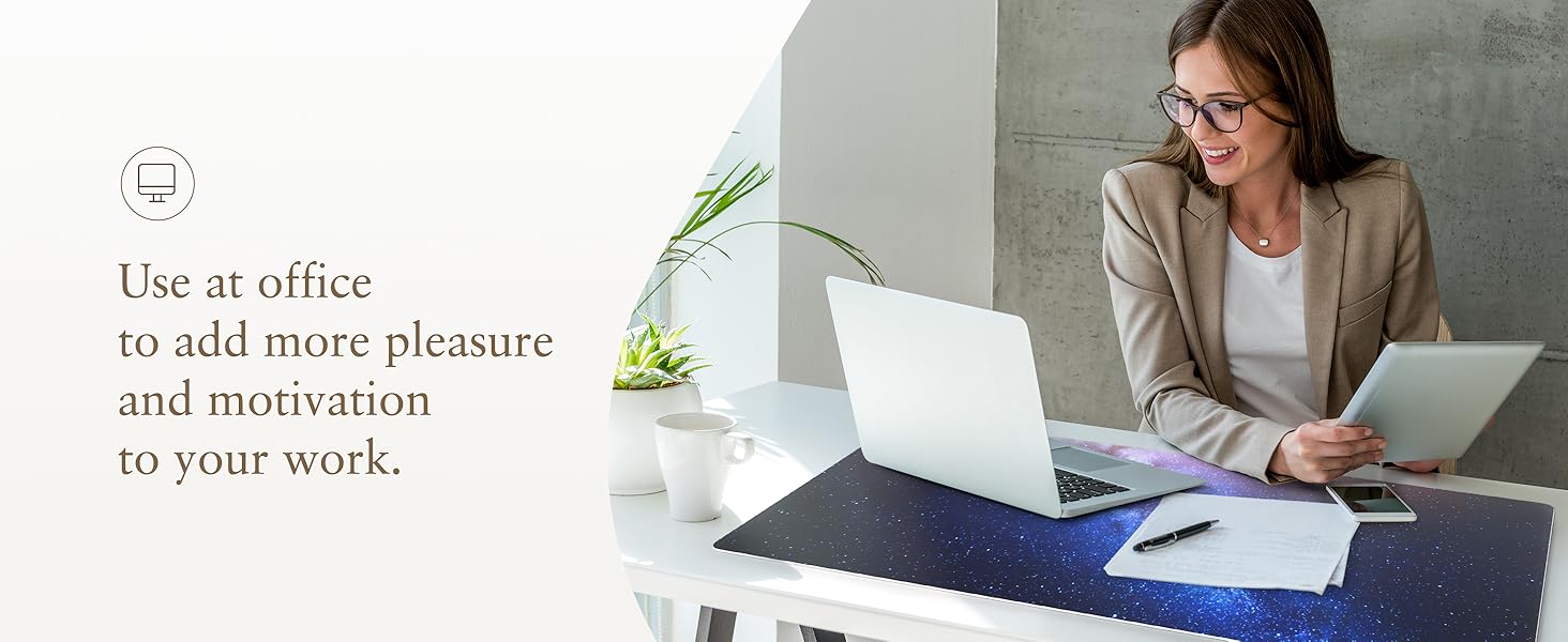 Use at office to add more pleasure and motivation to your work.