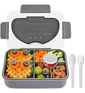 MaMix Bento Lunch Boxes for Adults Kids, Bento Box Adult Lunch Box, 5 Compartment Lunch Box Conta...