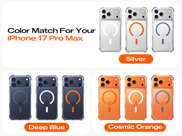 iPhone 17 pro max phone case clear