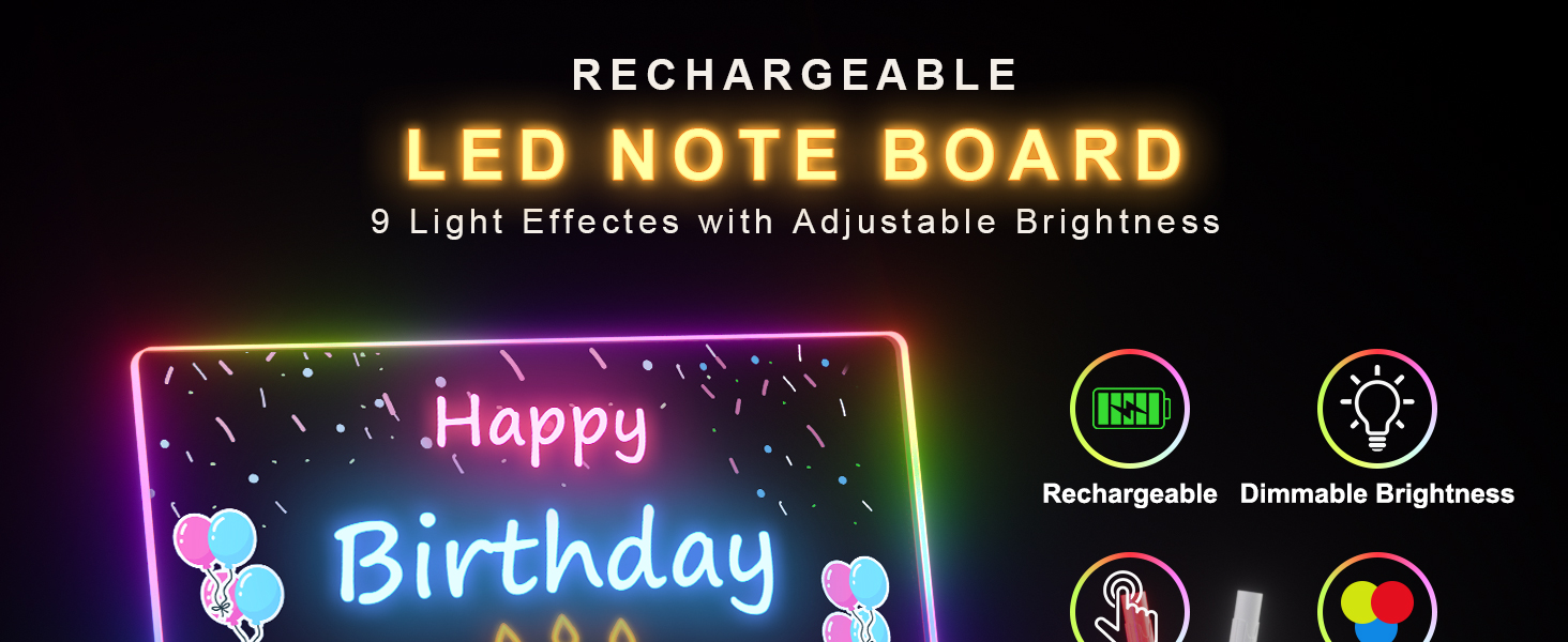 LED Note Board
