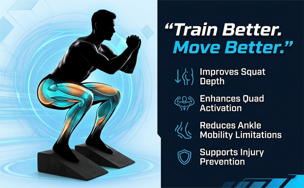 Heel Elevated Squat Weightlifting