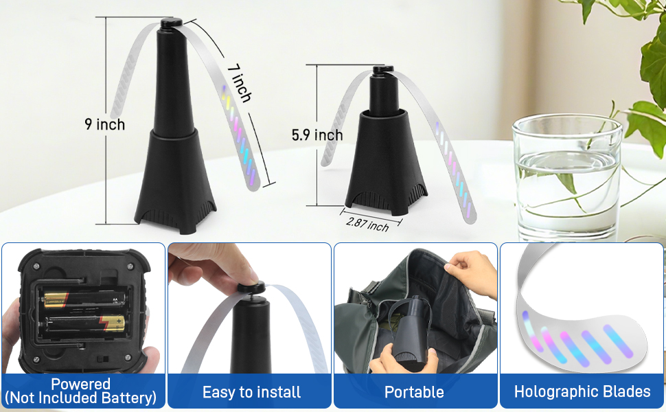food fans to keep flies away bug fans for food table