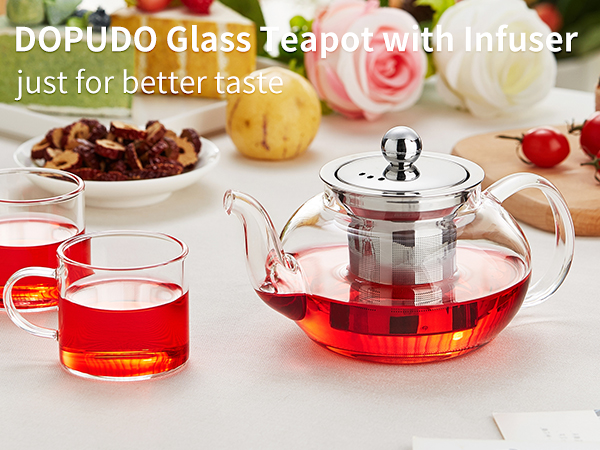 glass tea pot