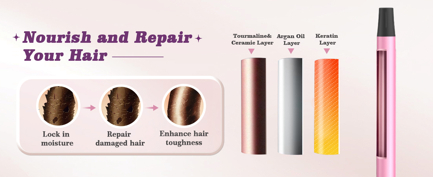 mini curling iron for short hair