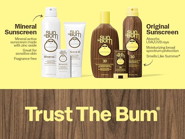 Sun Bum Mineral VS OG Sunscreen