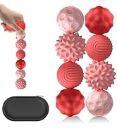 Kizcmvre Silicone Magnetic Fidget Balls - 8Pcs Sensory Magnetic Silicone Balls Desk Toy for Stres...