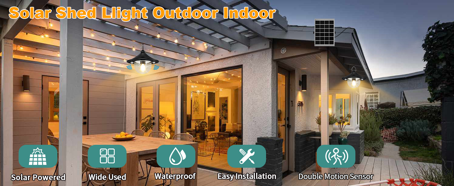 solar shed light