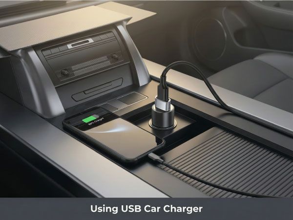 car charger usb a to usb c adapter
