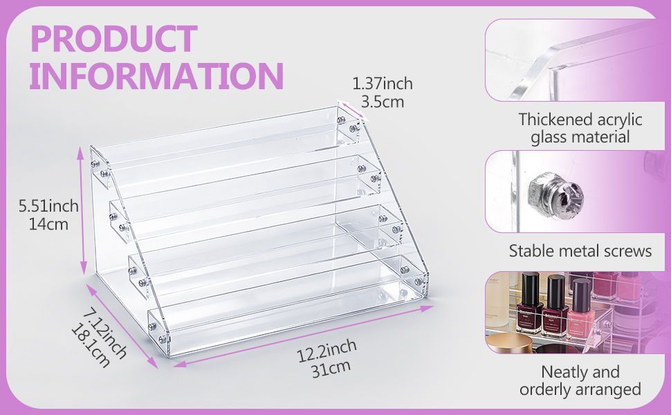 acrylic risers