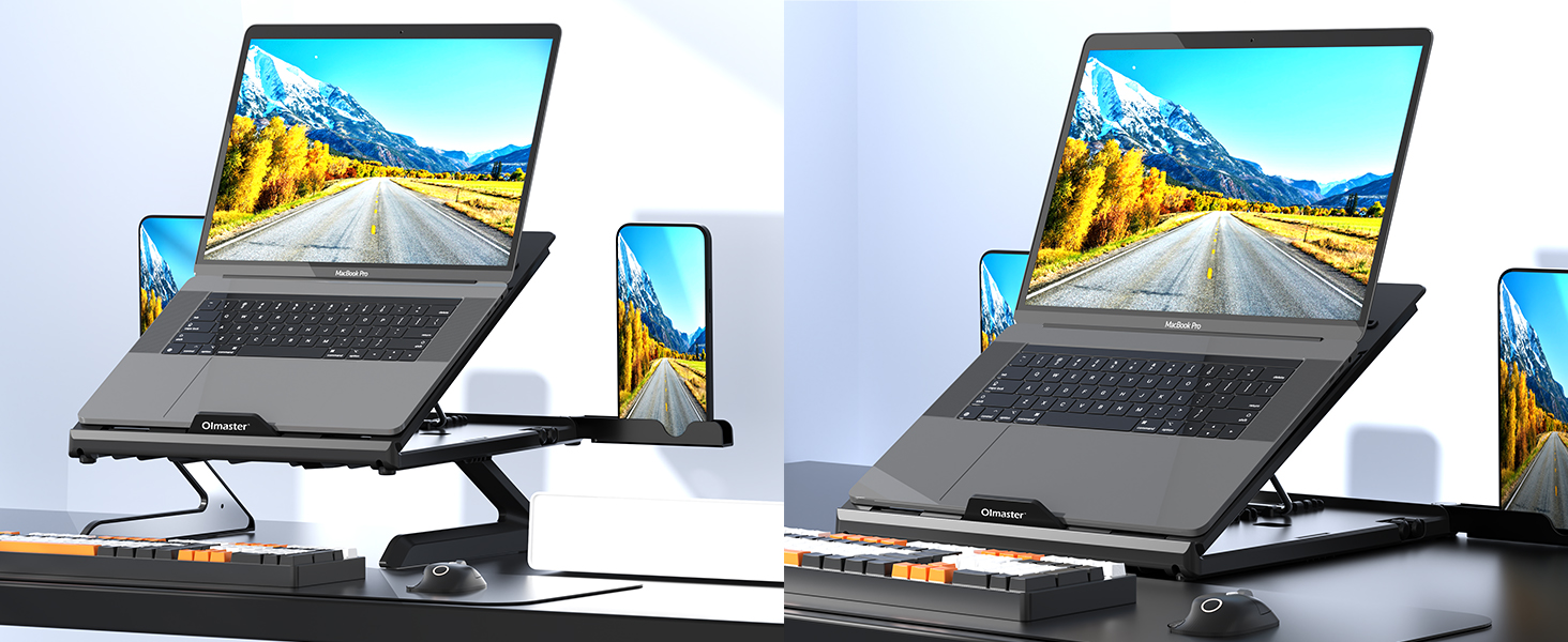 Laptop stand for desk